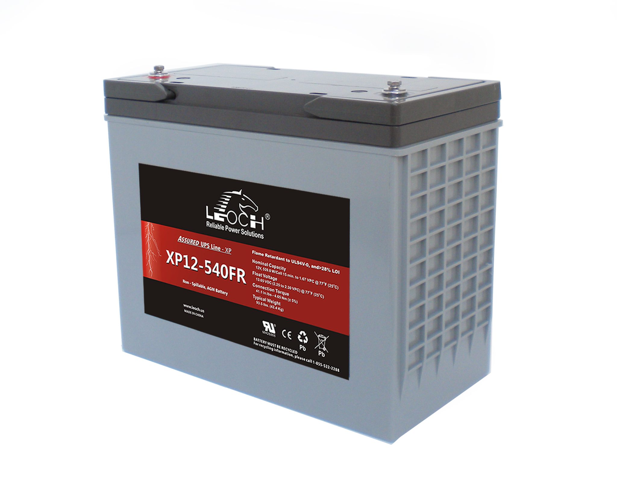 High Rate Top Terminal VRLA AGM Battery - LEOCH® Americas